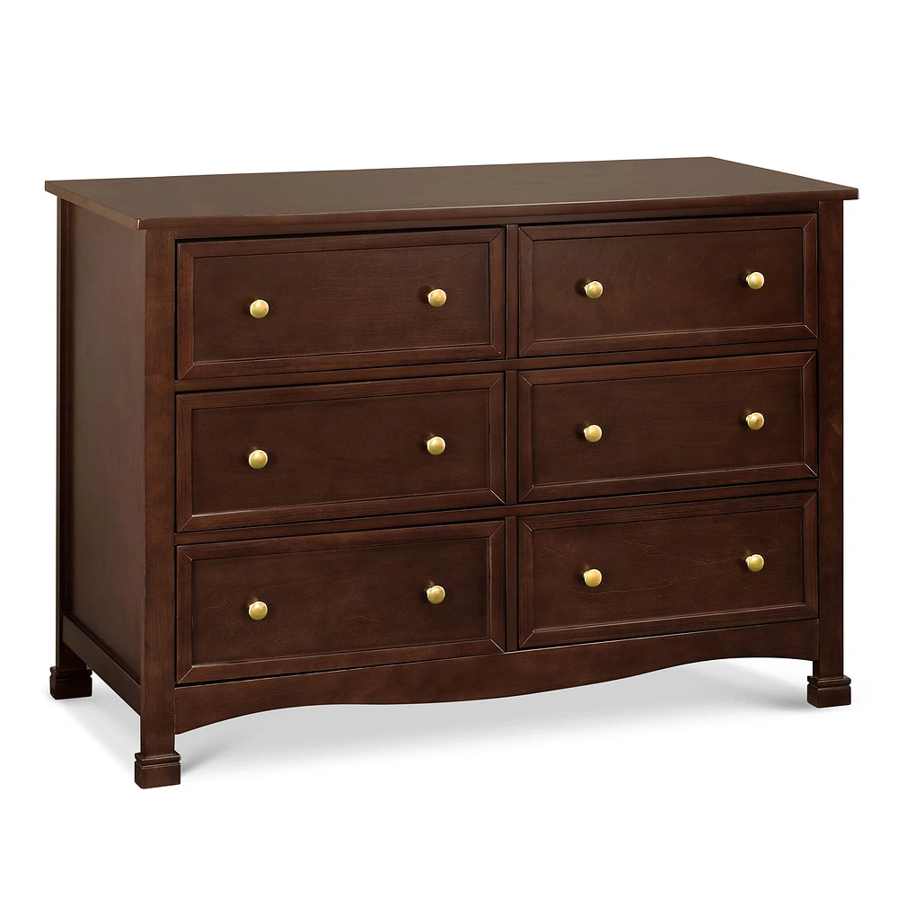 Commode 6 Tiroirs Kalani - Espresso