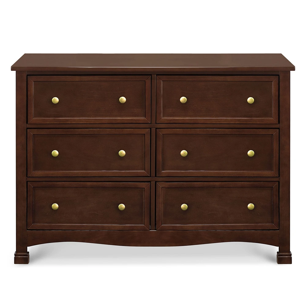 Commode 6 Tiroirs Kalani - Espresso