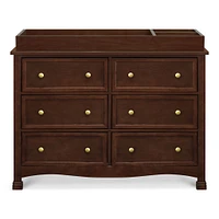 Commode 6 Tiroirs Kalani - Espresso