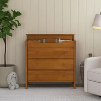 Jayden 3-Drawer Changer Dresser - Chestnut