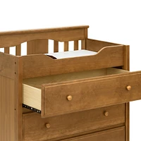 Jayden 3-Drawer Changer Dresser - Chestnut
