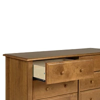 Jayden 6-Drawer Double Wide Dresser - Chestnut
