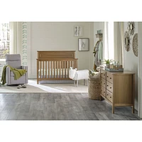 Jayden 6-Drawer Double Wide Dresser - Chestnut