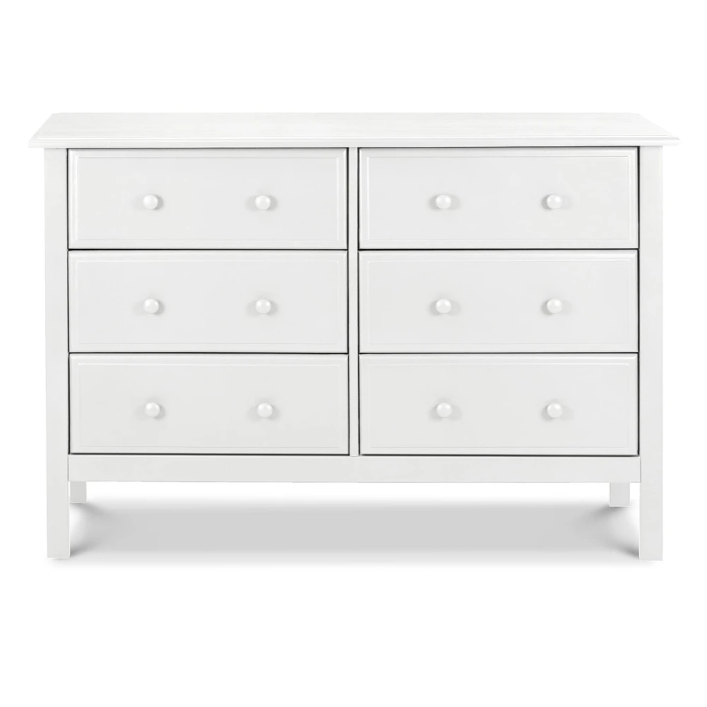 Commode 6 Tiroirs Jayden - Blanc