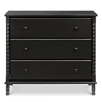 Commode 3 Tiroirs Jenny Lind Spindle - Ébène