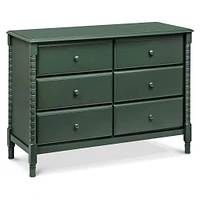 Commode 6 Tiroirs Jenny Lind Spindle - Vert