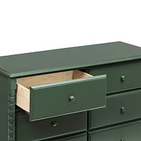 Commode 6 Tiroirs Jenny Lind Spindle - Vert