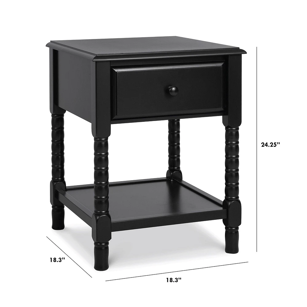 Table de Nuit Jenny Lind Spindle - Ébène