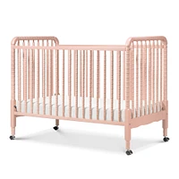 Jenny Lind 3-in-1 Convertible Crib - Blush Pink