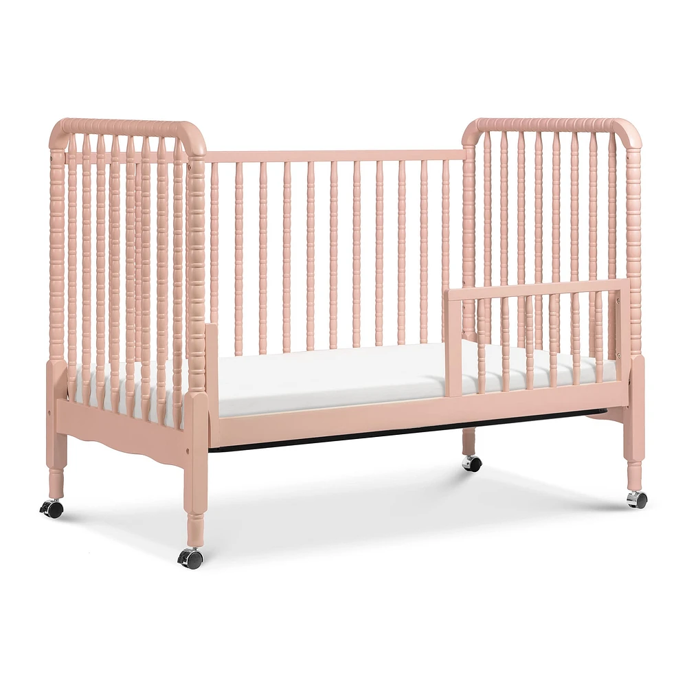 Jenny Lind 3-in-1 Convertible Crib - Blush Pink