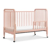 Jenny Lind 3-in-1 Convertible Crib - Blush Pink