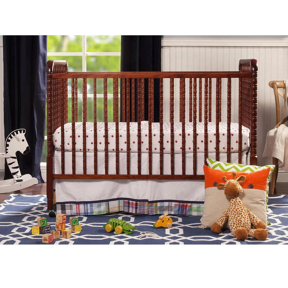 Jenny Lind 3-in-1 Convertible Crib - Cherry