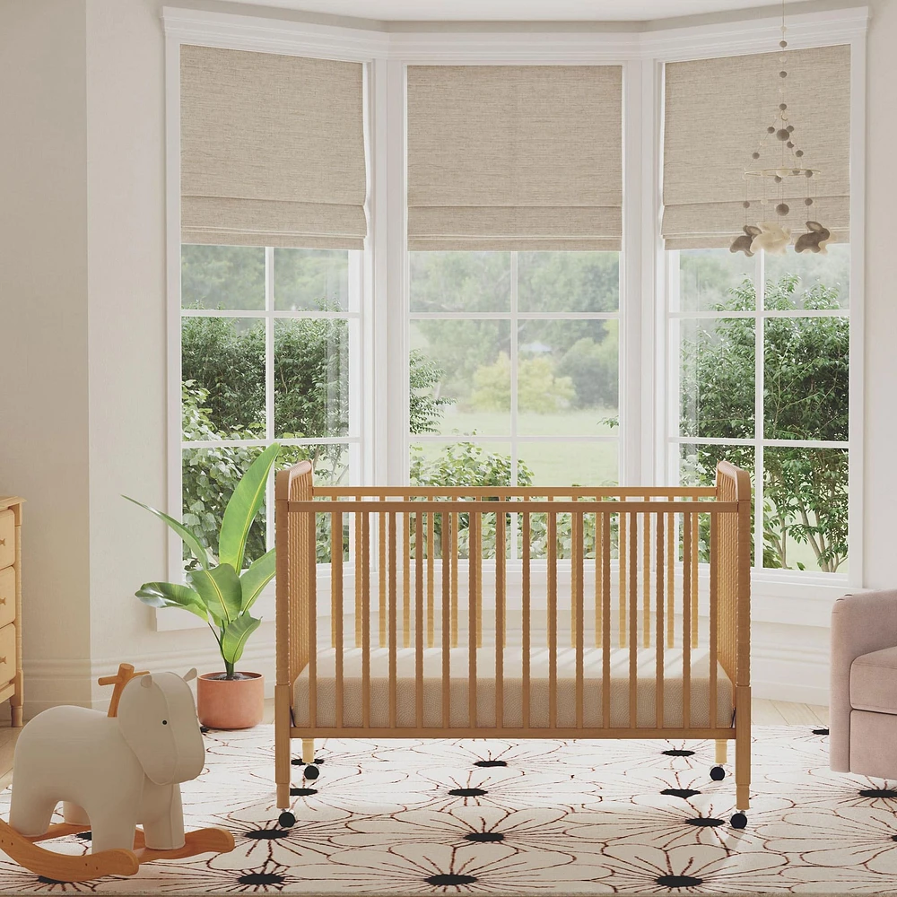  Jenny Lind Stationary Crib -  Honey