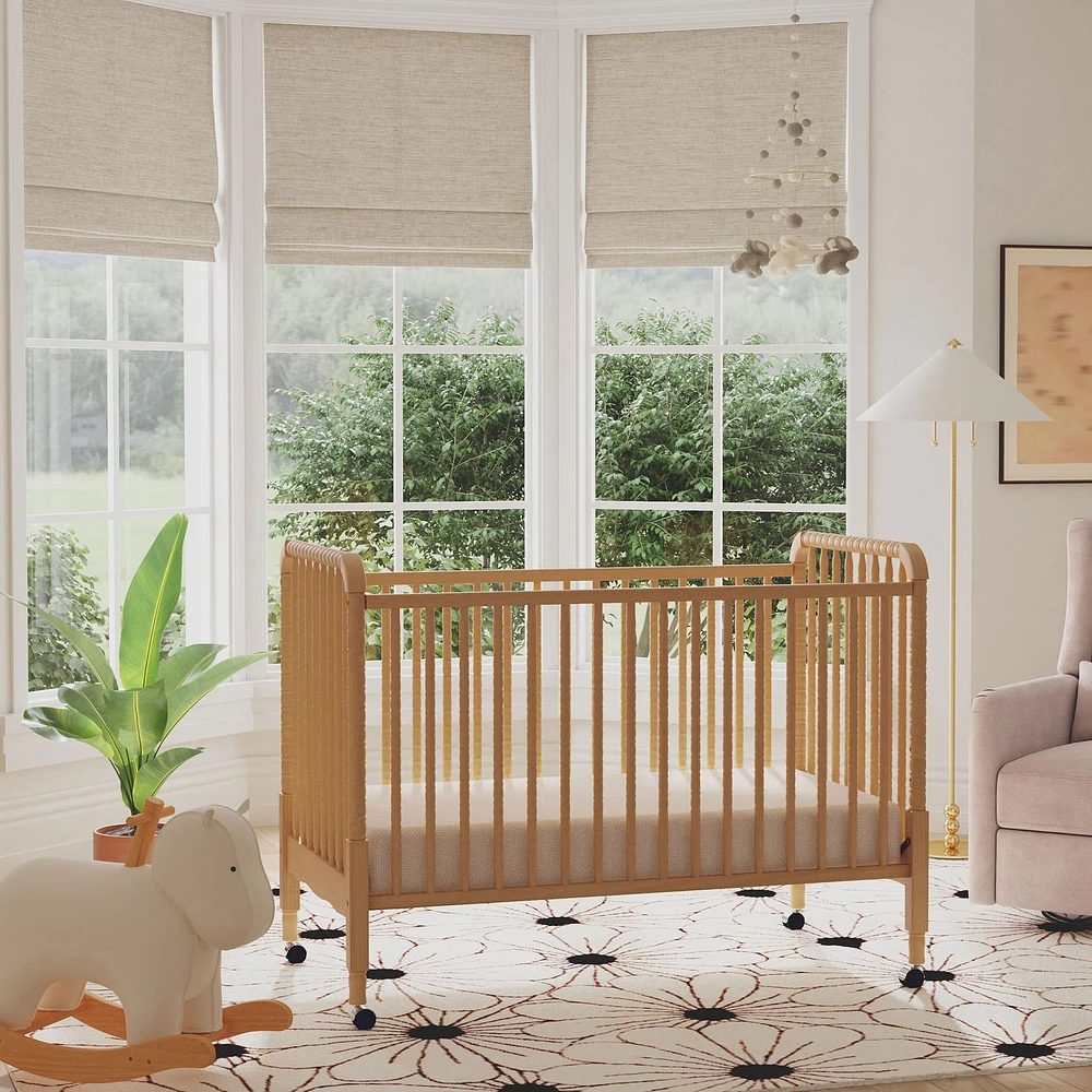  Jenny Lind Stationary Crib -  Honey
