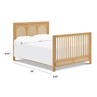 Full Size Bed Conversion Kit - Honey