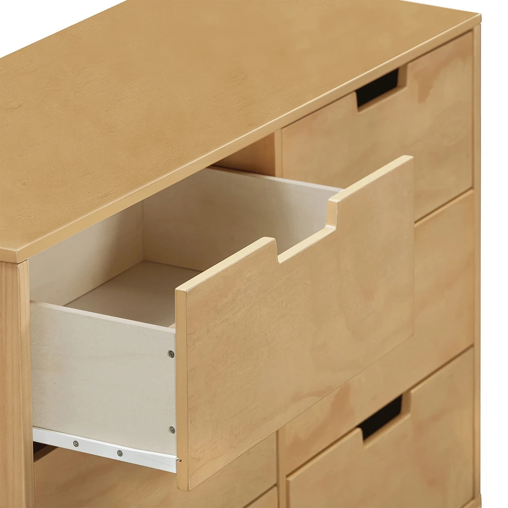 Marley 6-Drawer Double Dresser - Honey