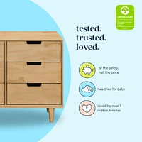 Marley 6-Drawer Double Dresser - Honey
