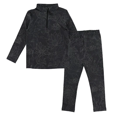 Ensemble Thermal Fleurs  2-14ans
