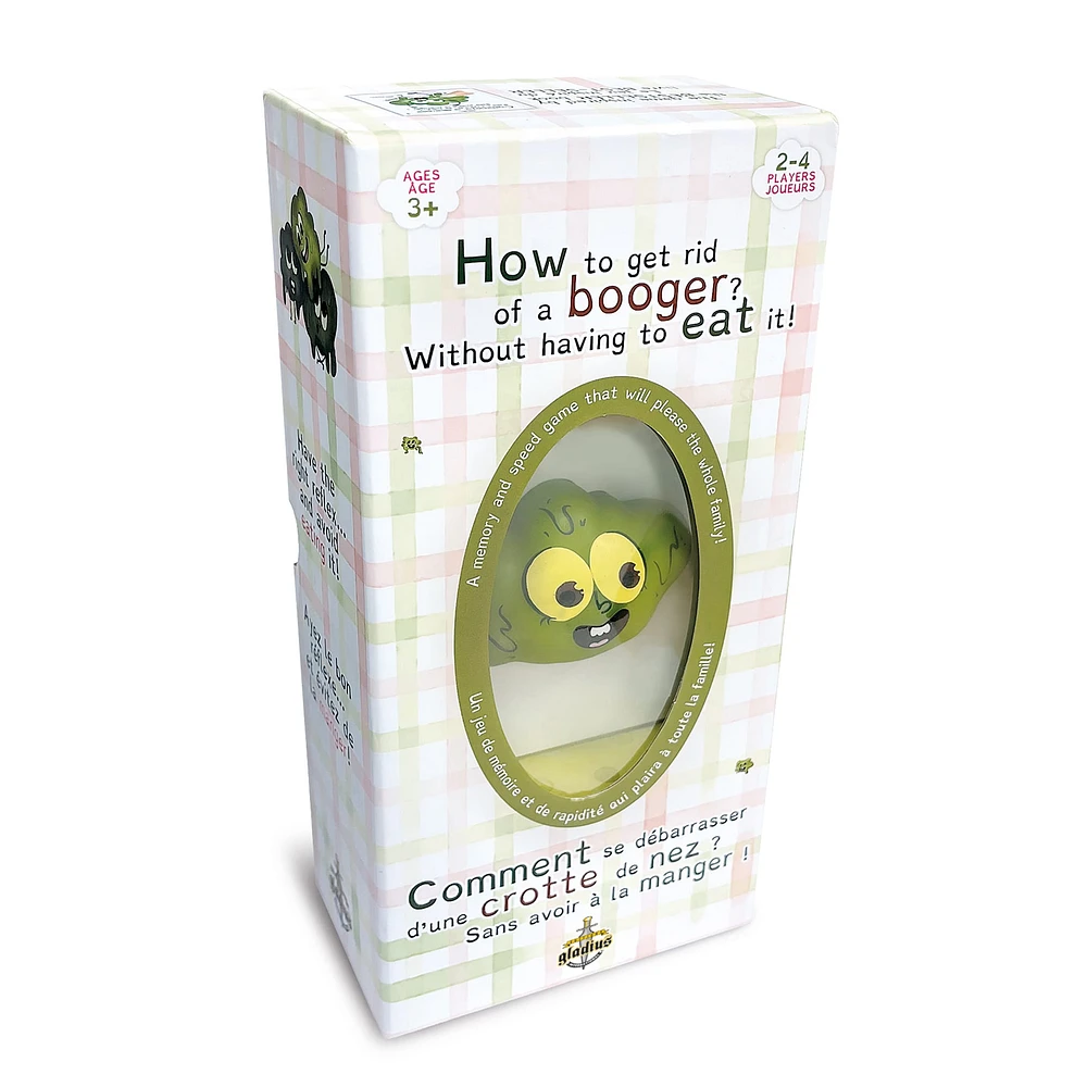 How to get rid of a booger? Without having to eat it! Game