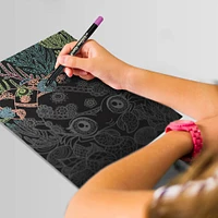 Livre à Coloriage à Pages Noires