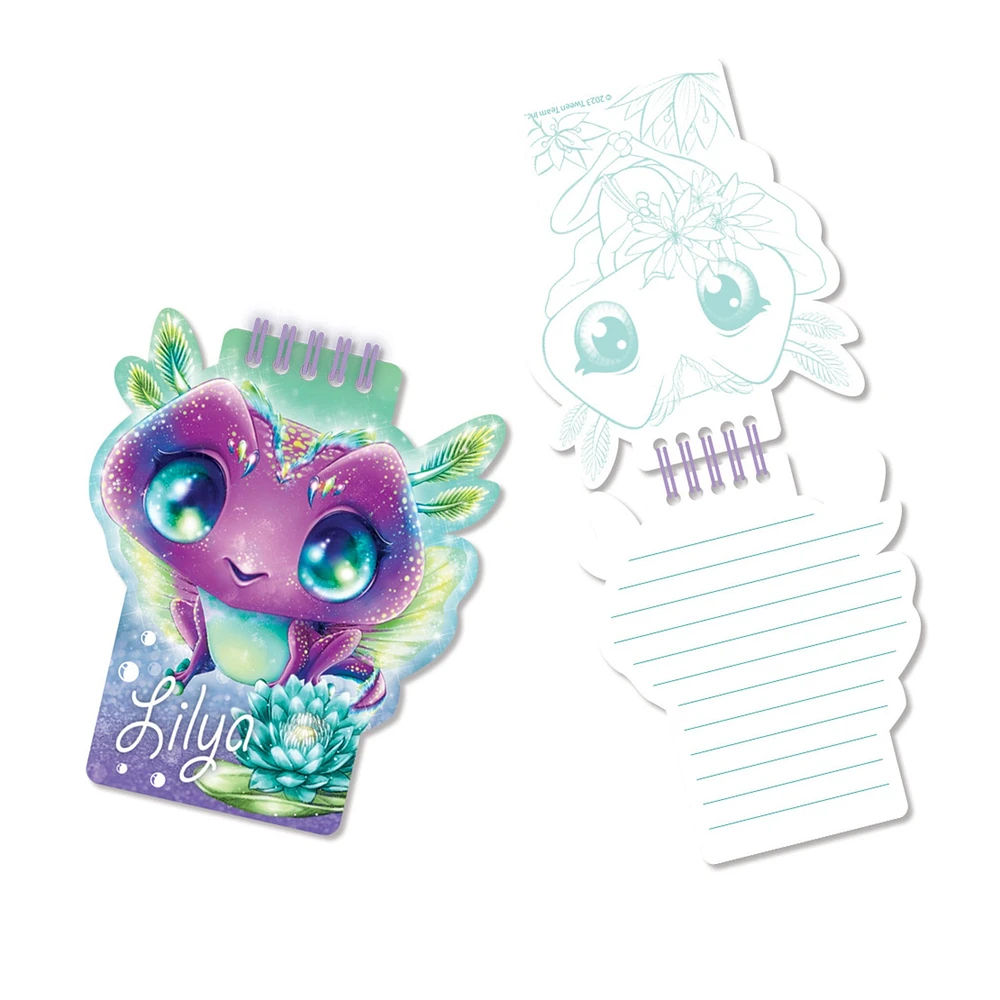Cahier de notes peluche 2 en 1 - Lilya
