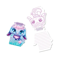 2-in-1 Fuzzy Notebook - Agatha
