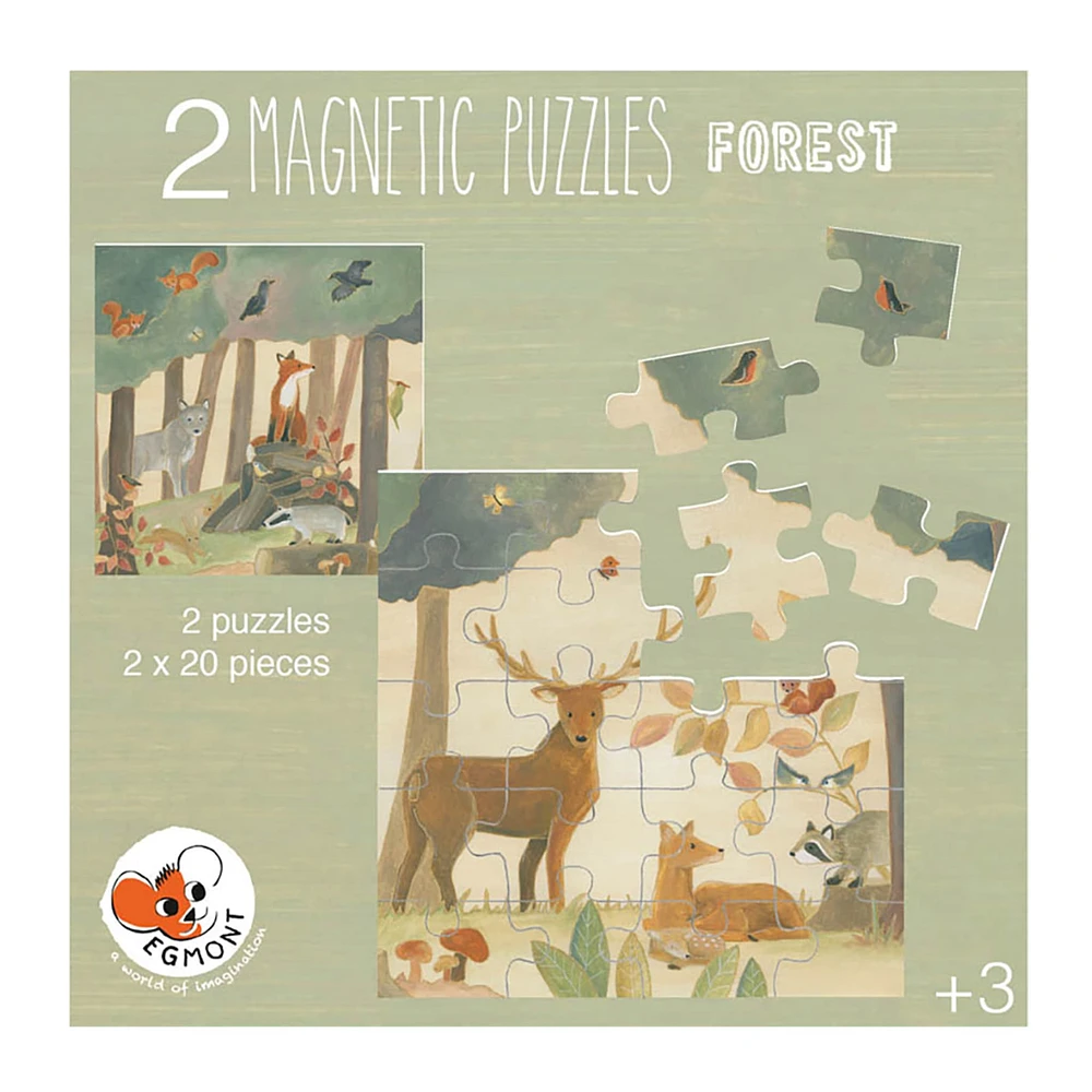 Magnetic Puzzle - Forest