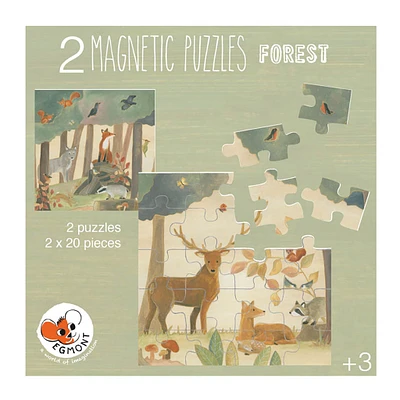 Magnetic Puzzle - Forest