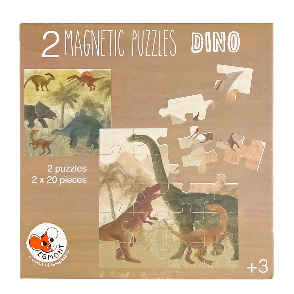 Magnetic Puzzle - Dino