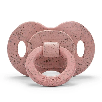 Bamboo Pacifier Silicone 3m+ - Faded Rose