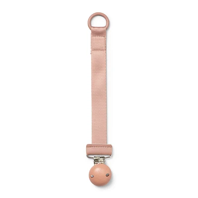 Pacifier Clip Wood - Pink