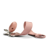 Pacifier Clip Wood - Pink
