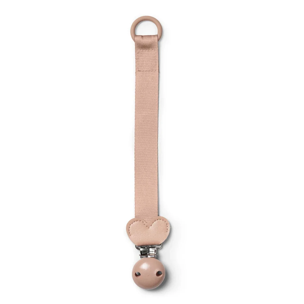 Pacifier Clip Wood - Blushing Pink