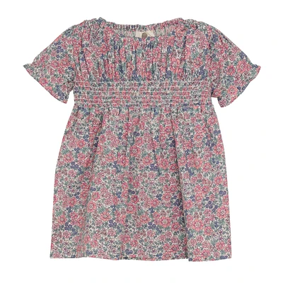 Robe Imprimée Fleurs 6-24mois