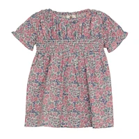 Robe Imprimée Fleurs 6-24mois