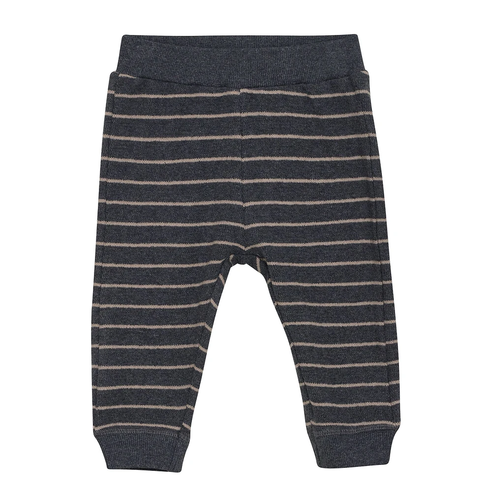 Pantalon Ouaté Rayé 6-24mois