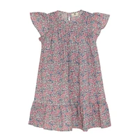 Robe Imprimée Fleurs 3-8ans