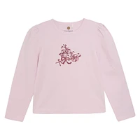 T-shirt Rose 3-8ans