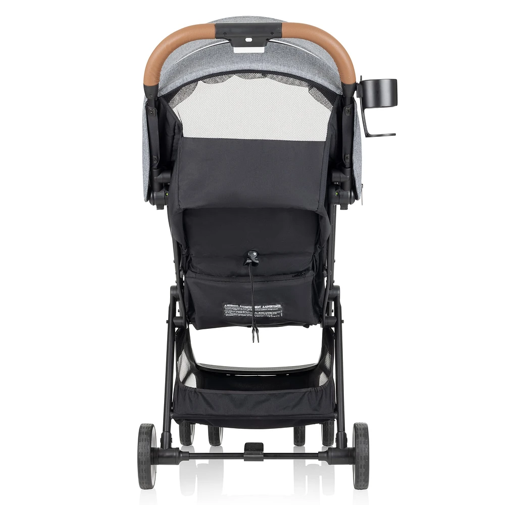 GOLD Otto Self-Folding Lightweight Travel Stroller - Moonstone Gray