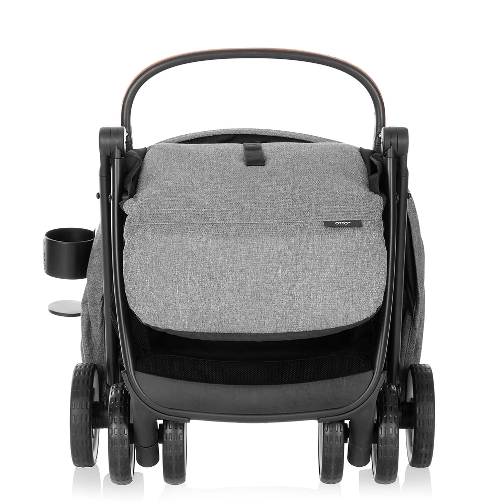 GOLD Otto Self-Folding Lightweight Travel Stroller - Moonstone Gray