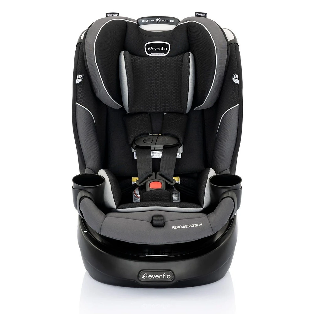Siège d’Auto 2-en-1 Rotatif Slim Resolve360 - Noir Canton