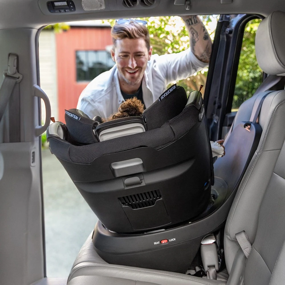Siège d’Auto 2-en-1 Rotatif Slim Resolve360 - Noir Canton
