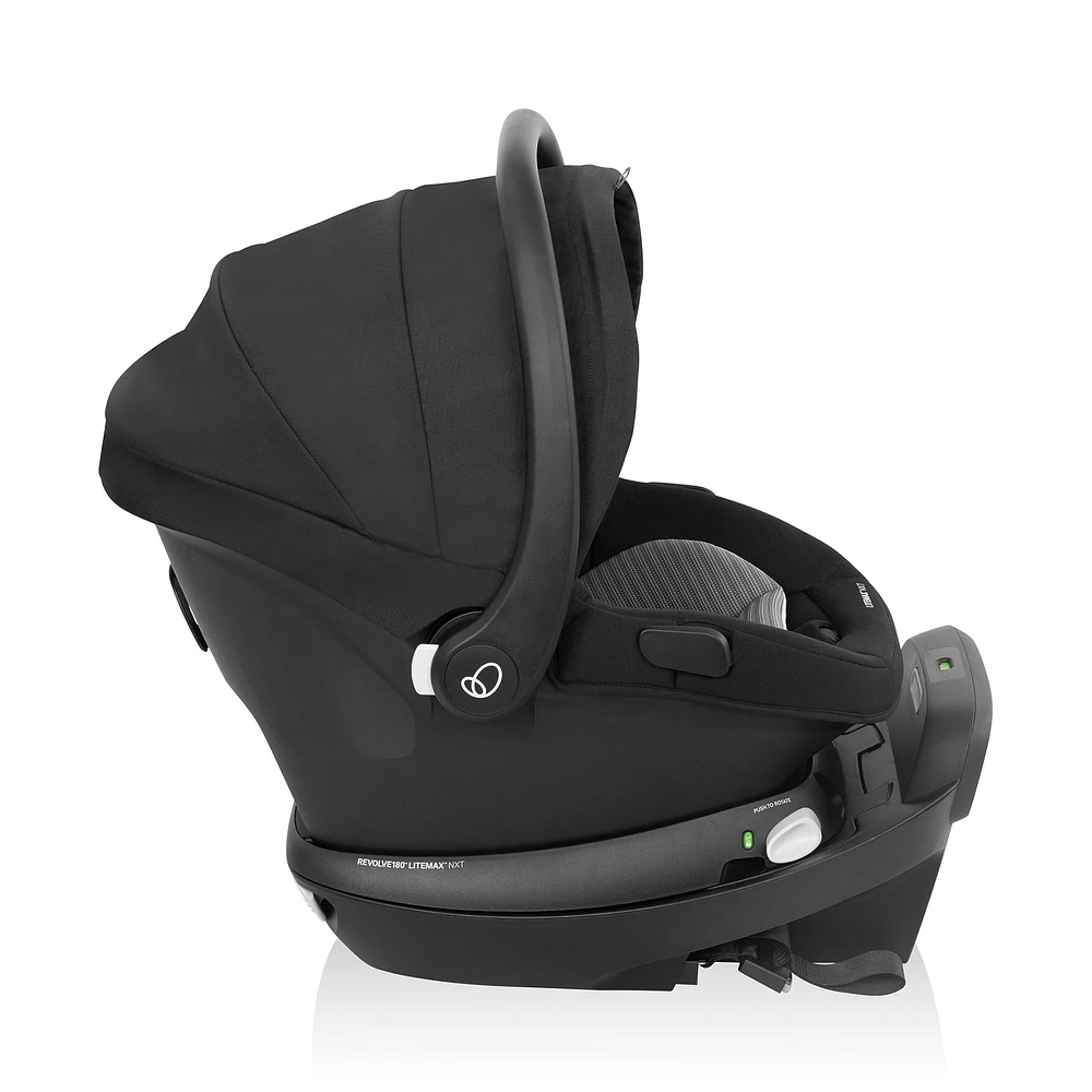 Revolve180 LiteMax NXT Rotational Car Seat - Cinder Gray