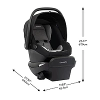 Revolve180 LiteMax NXT Rotational Car Seat - Cinder Gray