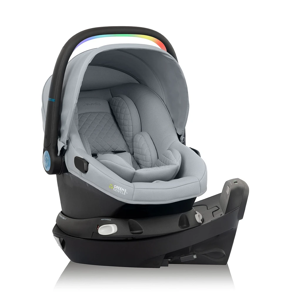 Revolve180 LiteMax NXT Rotational Car Seat with SensorySoothe - Quartz