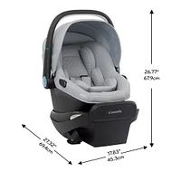 Revolve180 LiteMax NXT Rotational Car Seat with SensorySoothe - Quartz