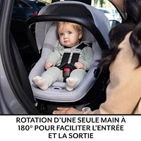 Revolve180 LiteMax NXT Rotational Car Seat with SensorySoothe - Quartz