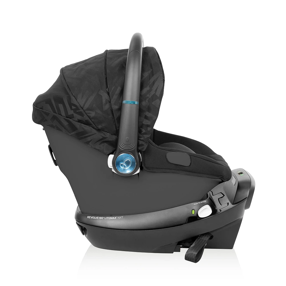 Shyft Intuiti+ Travel System with Revolve180 LiteMax NXT - Dubhan Black