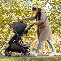 Shyft Intuiti Travel System with Revolve180 LiteMax NXT Car Seat - Black