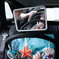 Baby Car Mirror with LED Pro